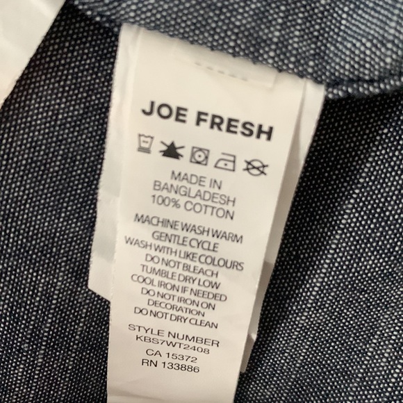 Joe Fresh Half Sleeve Collared Shirt - Picture 4 of 4